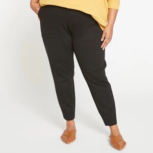 Universal Standard Mara Ponte leggings, Black